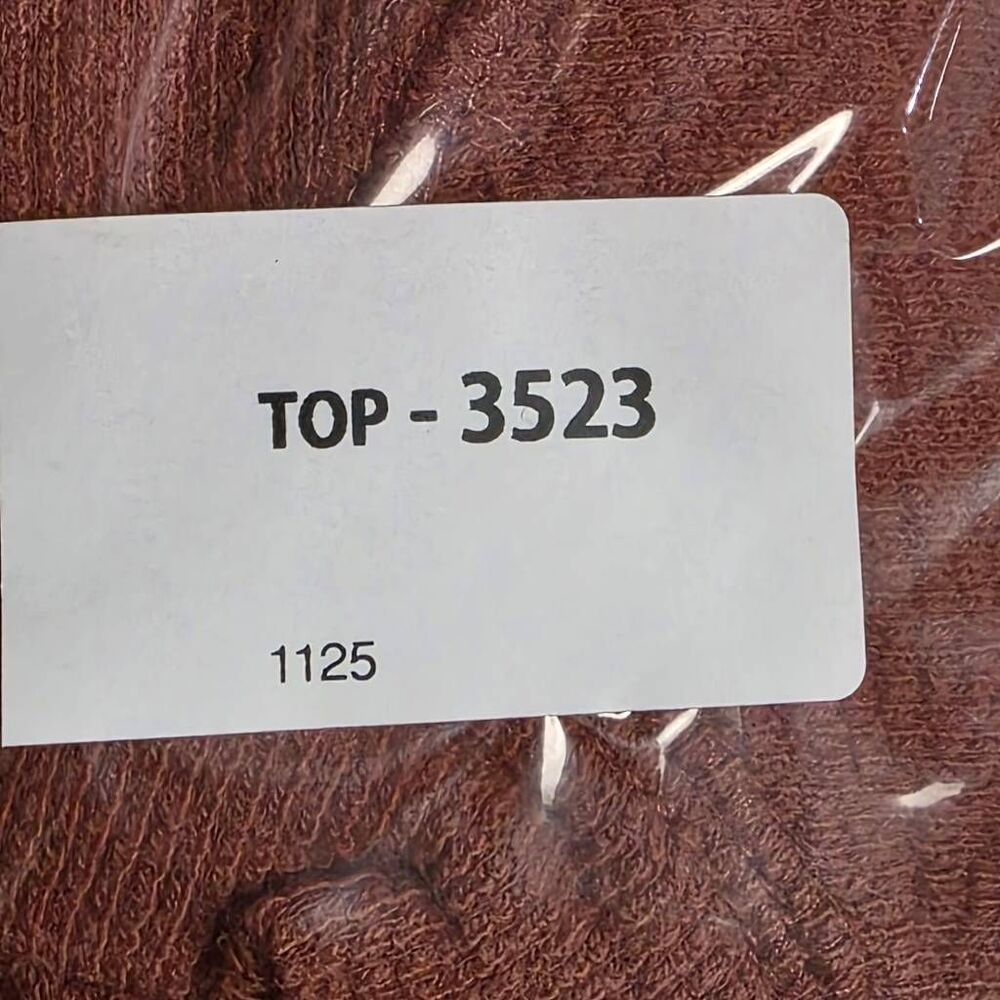 Maurices Rust Long Sleeve Pullover Top Size 2x Pl… - image 7